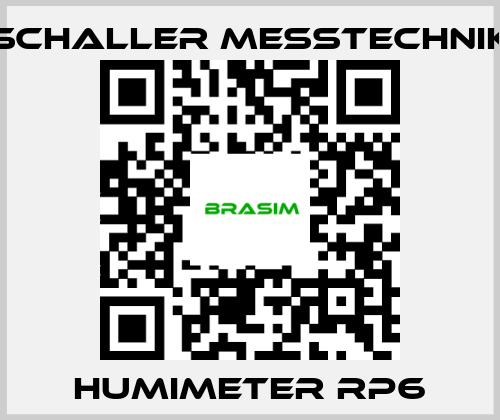 Schaller Messtechnik-Humimeter RP6 price