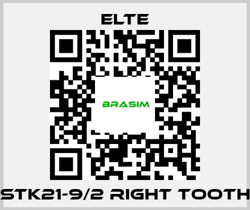 Elte-STK21-9/2 right tooth price