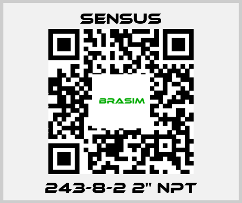 Sensus-243-8-2 2" NPT price