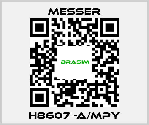 Messer- H8607 -A/MPY price