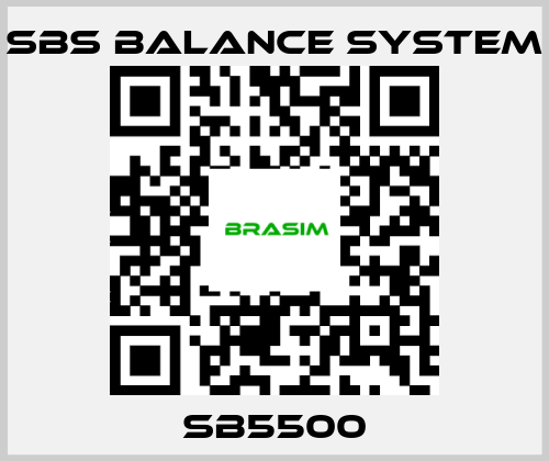 SBS BALANCE SYSTEM-SB5500 price