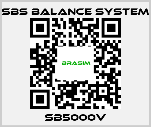 SBS BALANCE SYSTEM-SB5000V price