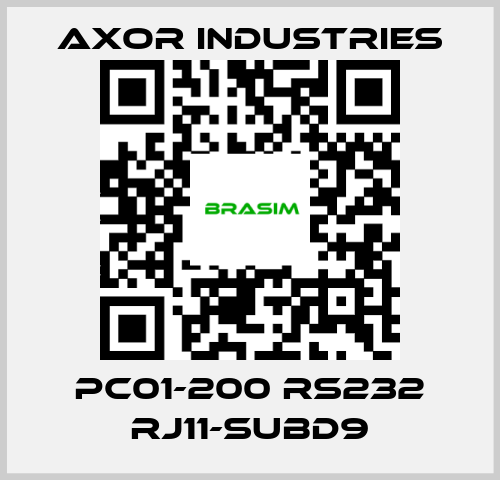 Axor Industries-PC01-200 RS232 RJ11-SubD9 price