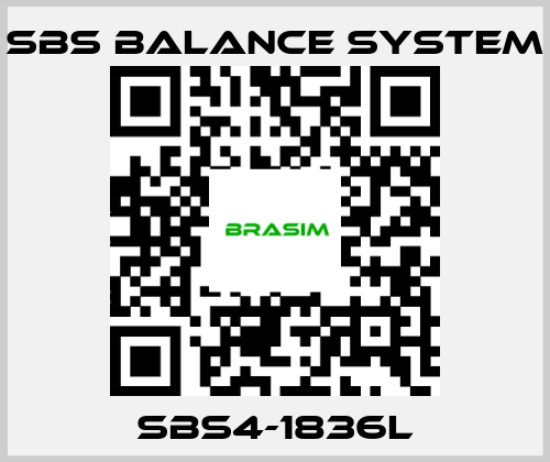 SBS BALANCE SYSTEM-SBS4-1836L price