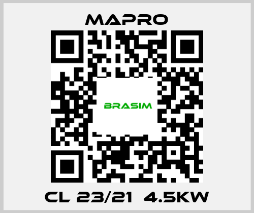 Mapro-CL 23/21  4.5KW price