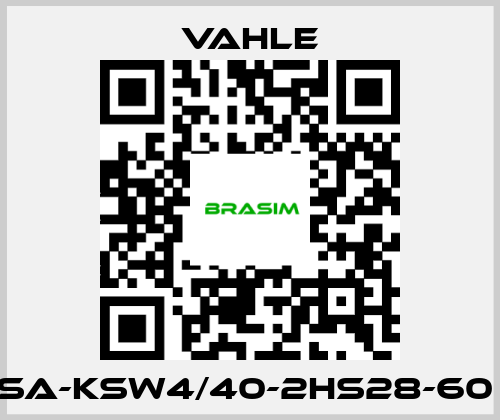 Vahle-SA-KSW4/40-2HS28-60  price