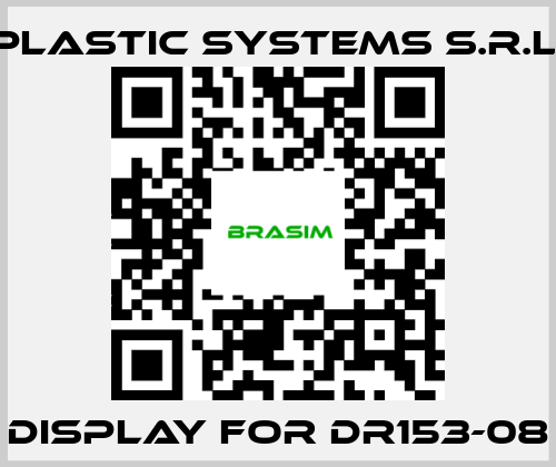 Plastic Systems S.r.l.-display for DR153-08 price