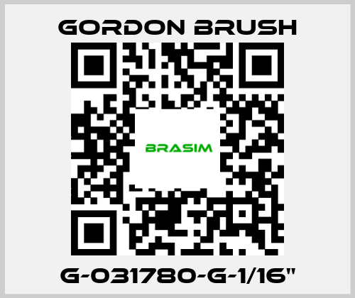 Gordon Brush-G-031780-G-1/16" price