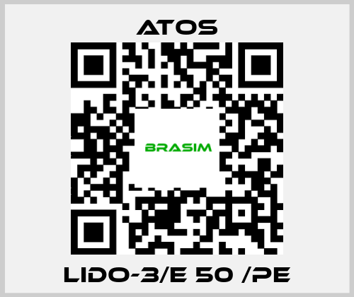 Atos-LIDO-3/E 50 /PE price