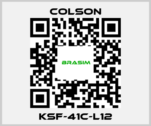 Colson-KSF-41C-L12 price