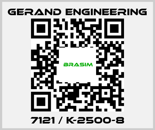 Gerand Engineering-7121 / K-2500-8 price