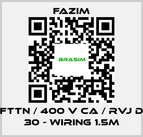 Fazim-FTTN / 400 V CA / RVJ D 30 - WIRING 1.5M price