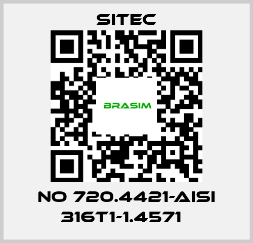 SITEC-NO 720.4421-AISI 316T1-1.4571   price