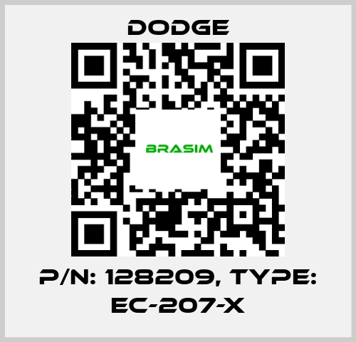 Dodge-p/n: 128209, Type: EC-207-X price