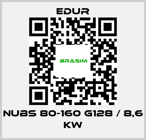 Edur-NUBS 80-160 G128 / 8,6 kW price