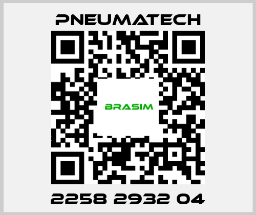 Pneumatech-2258 2932 04 price