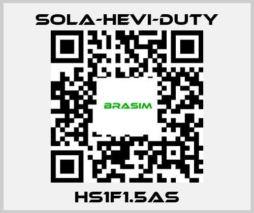 Sola-Hevi-Duty- HS1F1.5AS price