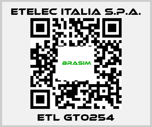 Etelec Italia S.p.A.-ETL GT0254 price