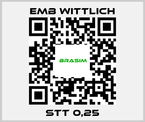 EMB Wittlich-STT 0,25 price