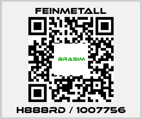 FEINMETALL-H888RD / 1007756 price