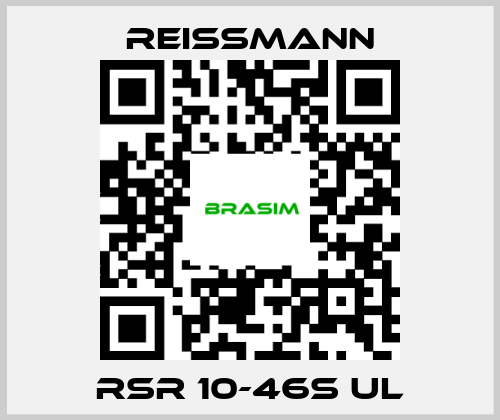 Reissmann-RSR 10-46S UL price