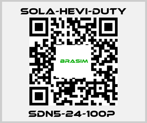 Sola-Hevi-Duty-SDN5-24-100P  price