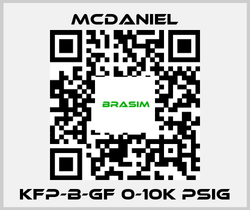 McDANIEL-KFP-B-GF 0-10K PSIg price