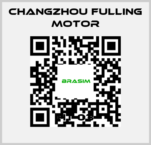 Changzhou Fulling Motor-HT-03 price