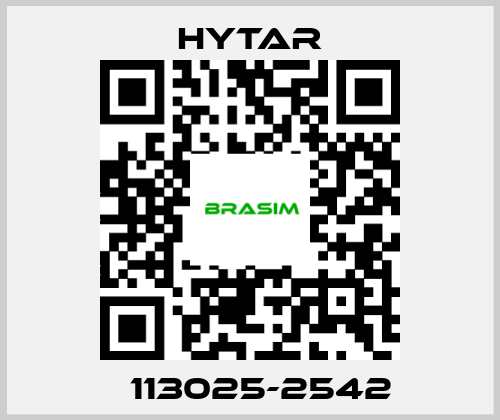 Hytar-А113025-2542 price