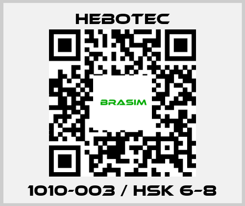 HEBOTEC-1010-003 / HSK 6–8 price