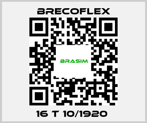 Brecoflex-16 T 10/1920  price