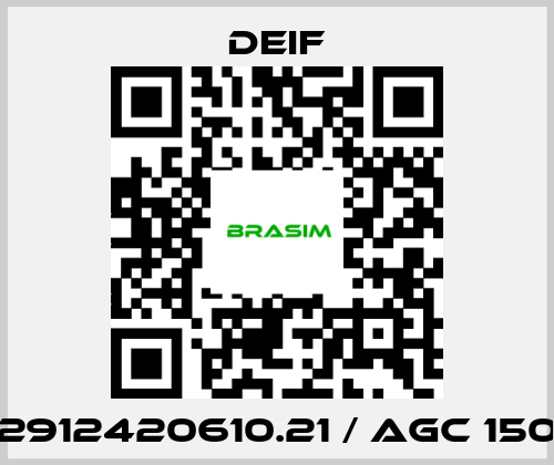 Deif-2912420610.21 / AGC 150 price