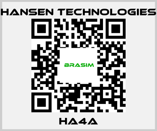 HANSEN TECHNOLOGIES-HA4A price