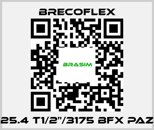 Brecoflex-25.4 T1/2"/3175 BFX PAZ price