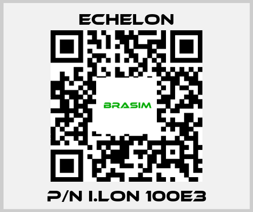 echelon-P/N I.LON 100E3 price