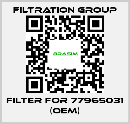 Filtration Group-Filter for 77965031 (OEM) price