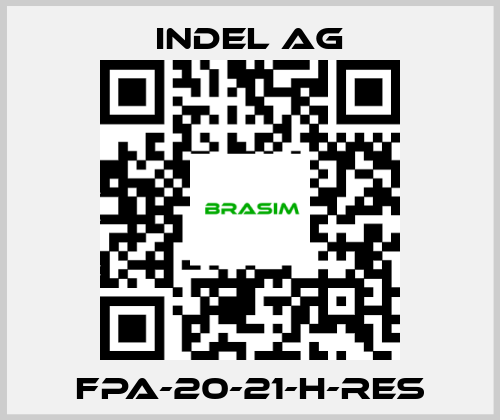 INDEL AG-FPA-20-21-H-RES price