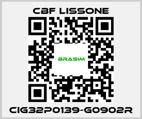 CBF LISSONE-CIG32P0139-G0902R price