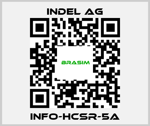 INDEL AG-INFO-HCSr-5A price