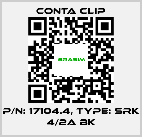 Conta Clip-P/N: 17104.4, Type: SRK 4/2A BK price