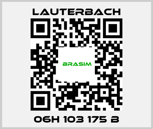 Lauterbach-06H 103 175 B price