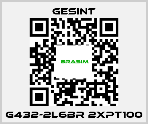 Gesint-G432-2L6BR 2XPT100 price