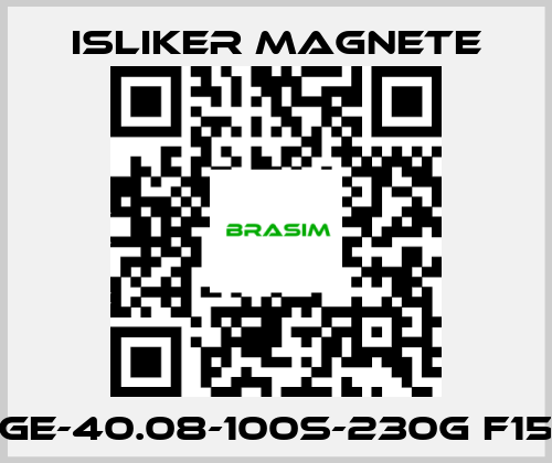 ISLIKER MAGNETE-GE-40.08-100S-230G F15 price