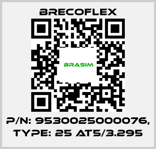 Brecoflex-P/N: 9530025000076, Type: 25 AT5/3.295 price