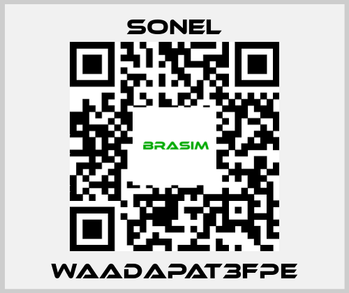 Sonel-WAADAPAT3FPE price