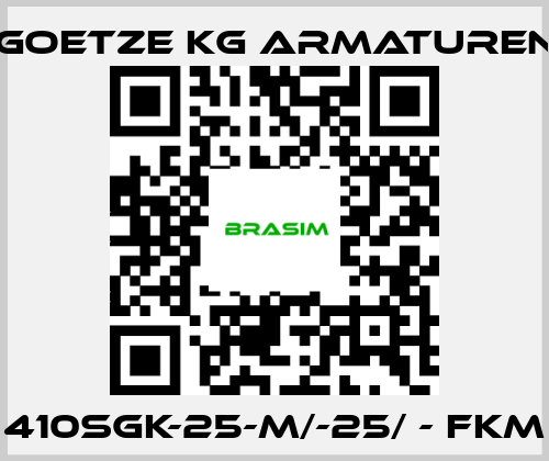 Goetze KG Armaturen-410sGK-25-m/-25/ - FKM price