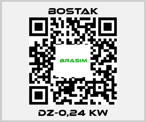 Bostak-DZ-0,24 KW price