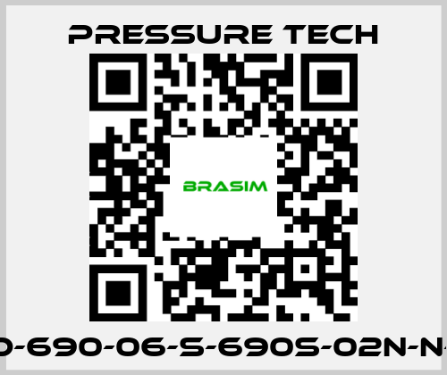 Pressure Tech-HYD-690-06-S-690S-02N-N-SV price