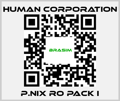 Human Corporation-P.Nix RO Pack I price