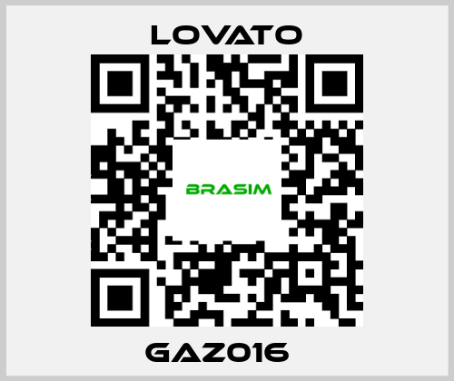 Lovato-GAZ016   price